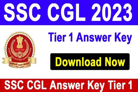ssc cgl answer key 2023 sarkari result
